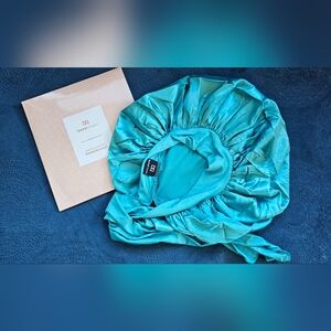 New bonnet queen large slik bonnet, color aqua
